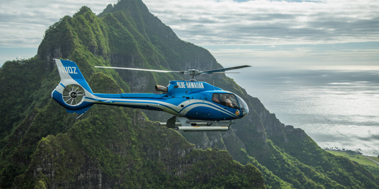 Blue Hawaiian Helicopters has been Hawaii’s air-tour leader for over 38 years, and the only helicopter tour company that serves the entire state
