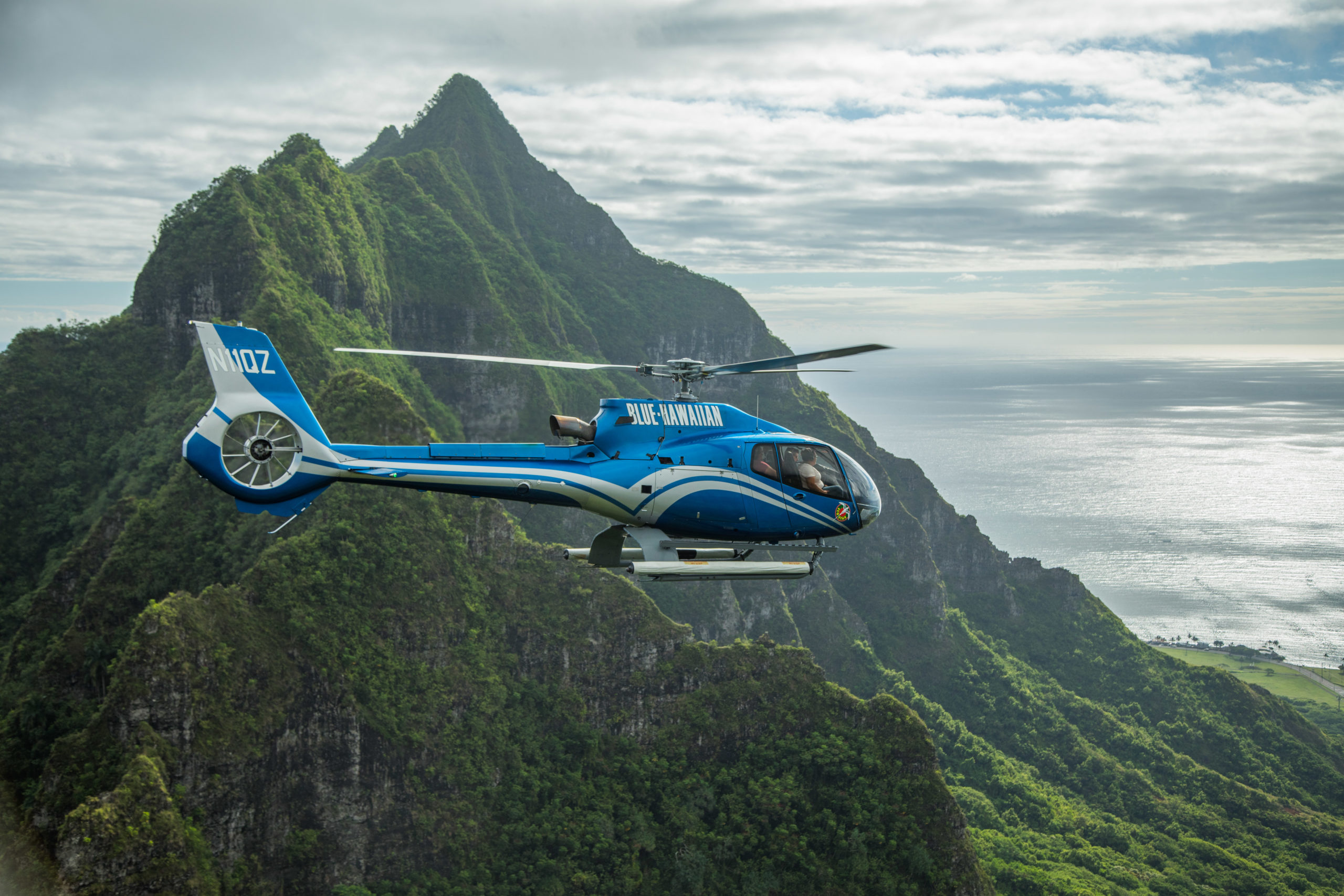 Blue Hawaiian Helicopters has been Hawaii’s air-tour leader for over 38 years, and the only helicopter tour company that serves the entire state